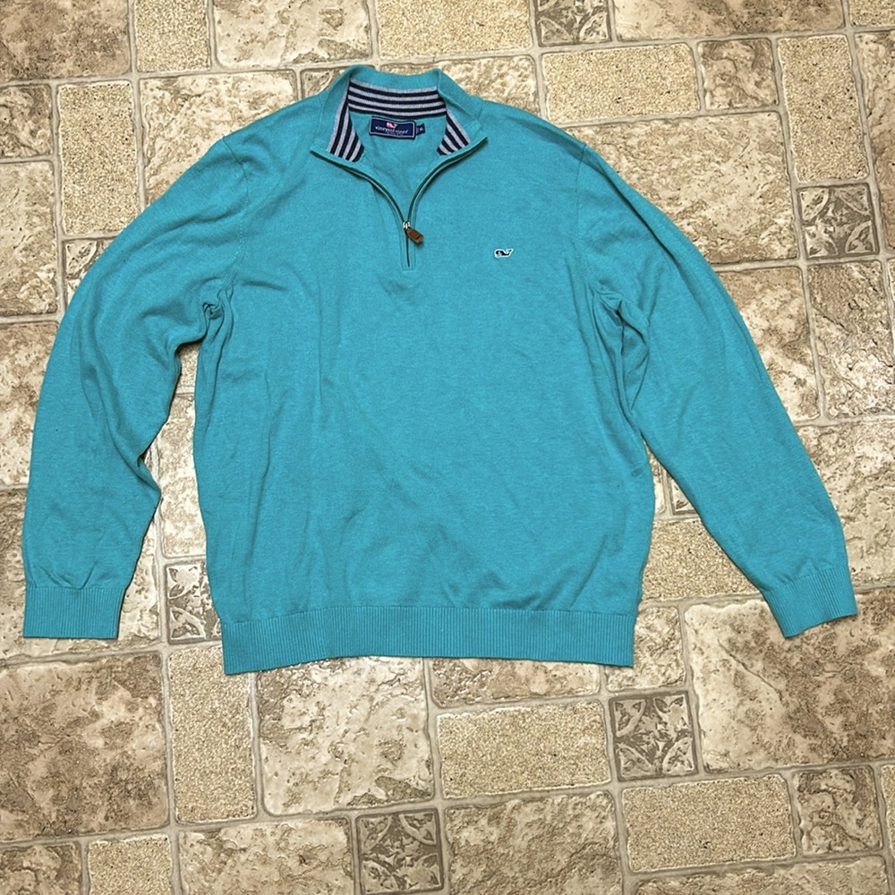 Vineyard Vines Quarter Zip Sweater